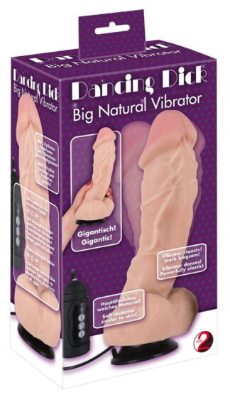 BIG VIBRATORE NATURALE CON VENTOSA CLOSE2YOU