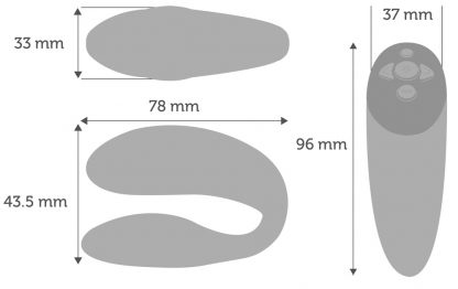 VIBRATORE PER LA COPPIA CHORUS  BY WE VIBE - immagine 19
