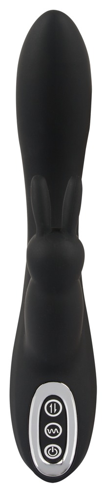 VIBRATORE CON STIMOLATORE CLITORIDEO E ANALE - immagine 3