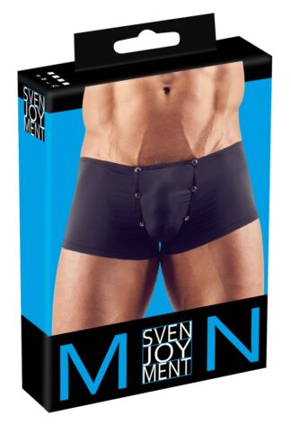 PANTALONCINI IN MICROFIBRA ADERENTI CON BOTTONCINI SVEN JOYMENT