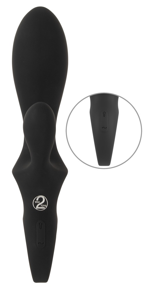 VIBRATORE RABBIT GONFIABILE - immagine 3