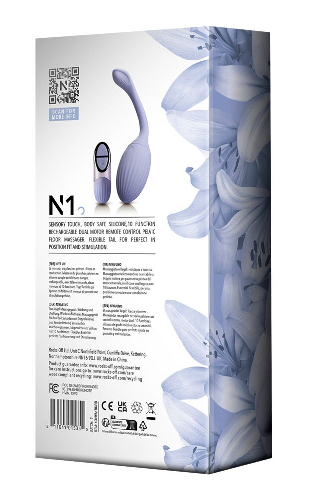 UOVO VIBRANTE NIYA 1 ROCKS OFF - immagine 2
