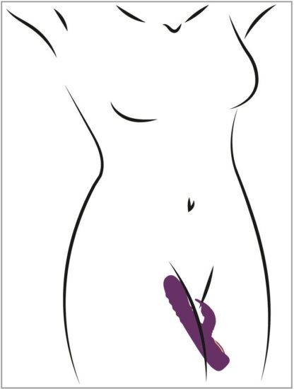 VIBRATORE RABBIT A DUE FUNZIONI JAVIDA - immagine 13