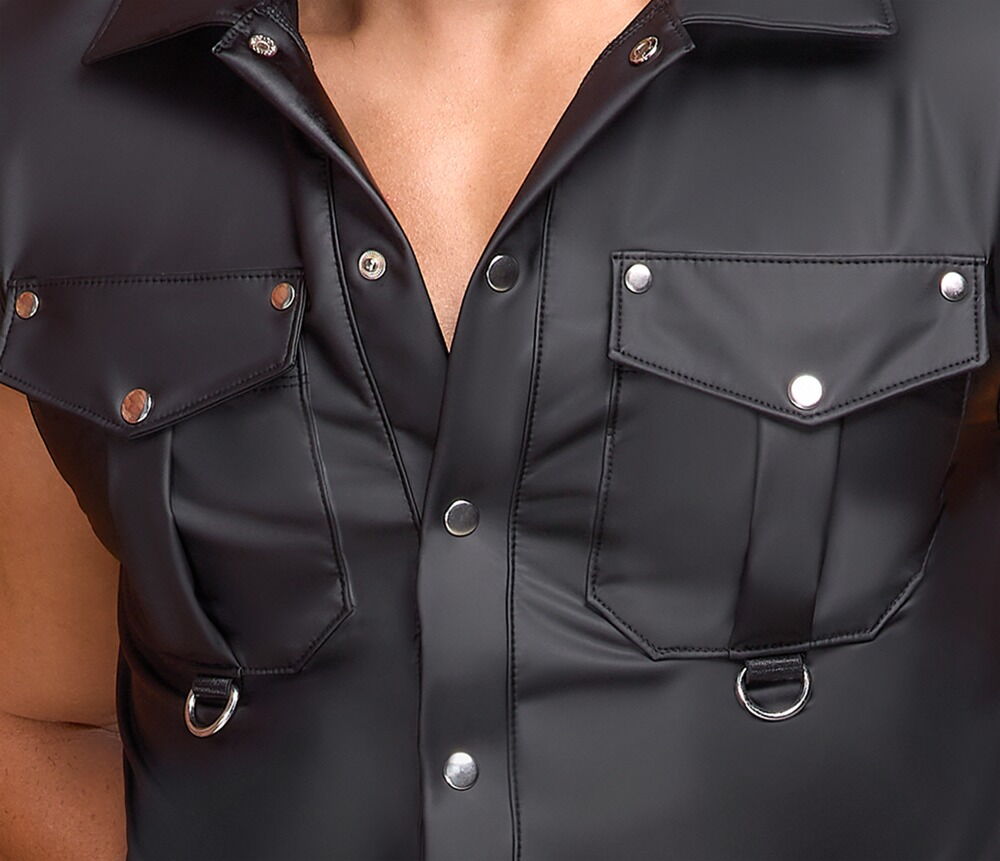 CAMICIA SENZA MANICHE EFFETTO OPACO BY NEK - immagine 2