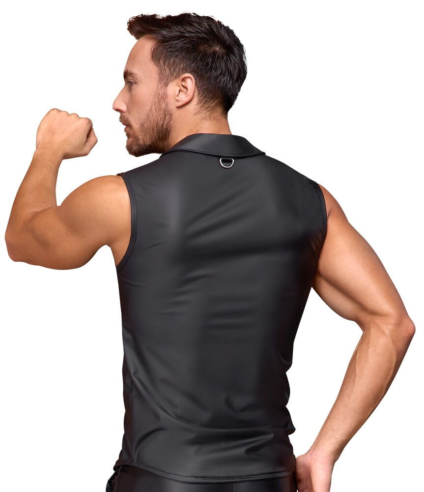 CAMICIA SENZA MANICHE EFFETTO OPACO BY NEK - immagine 8