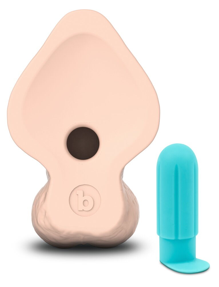FALLO REALISTICO SLIPSKIN 9" CURVY B-VIBE - immagine 7