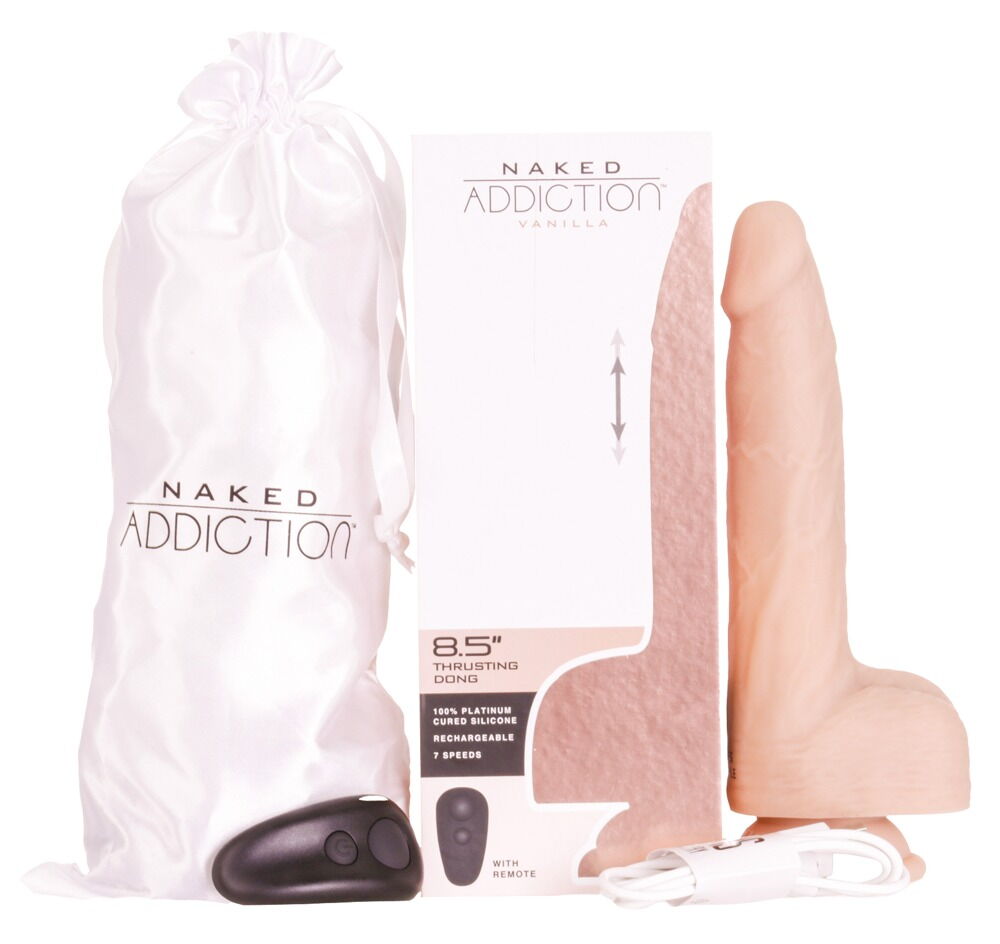 DILDO A SPINTA REALISTICO CON TELECOMANDO NAKED ADDICTION - immagine 10