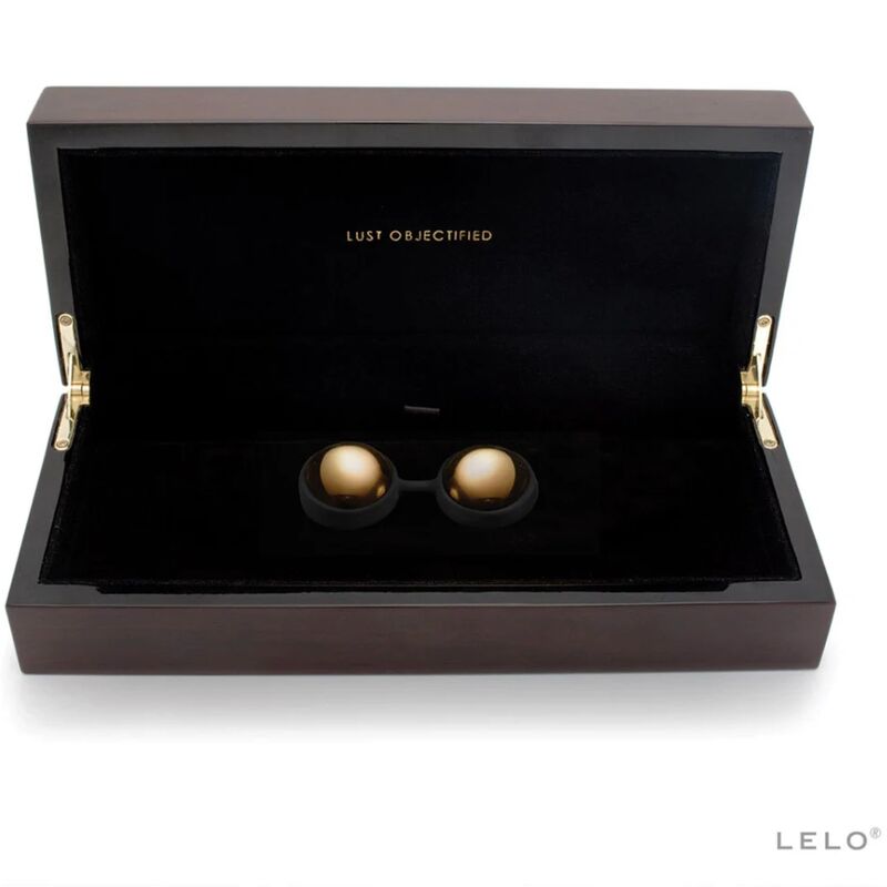 PALLINE VAGINALI LELO LUNA D'ORO PEZZO UNICO - immagine 2