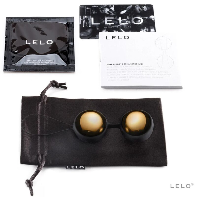 PALLINE VAGINALI LELO LUNA D'ORO PEZZO UNICO - immagine 4