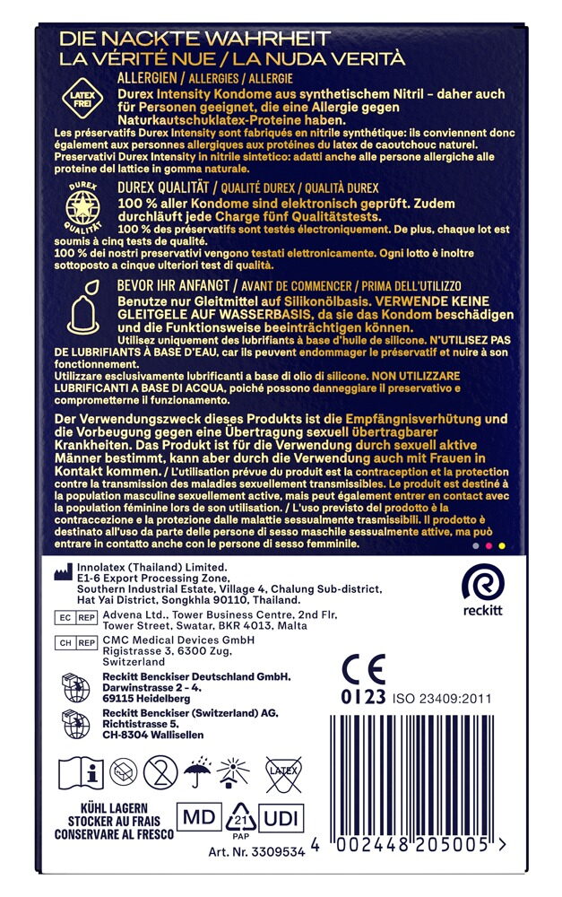 PRESERVATIVI DUREX XXL SENZA LATTICE - immagine 7