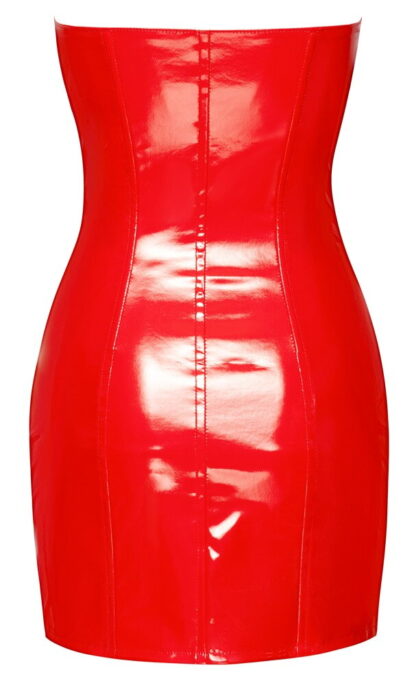 MINIABITO IN VINILE ROSSO BLACK LEVEL - immagine 3