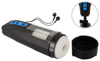 MASTURBATORE POTENTE CON CAPPUCCIO PROTETTIVO WYNE MASTURBATOR 09