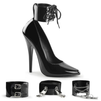 DEVIOUS 7 " SPIKE HEEL BALLET ANKLE BOOTS