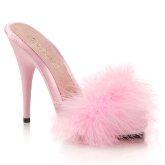 CIABATTINA DA CAMERA FABULICIOUS MARABOU SLIDE