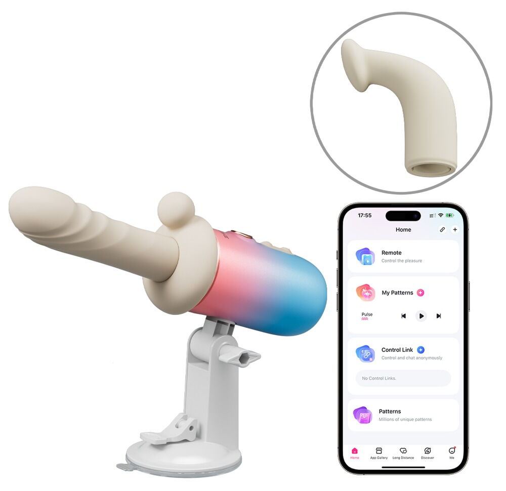 LOVENSE SPINEL VIBRATORE A SPINTA E CALORE CON APP