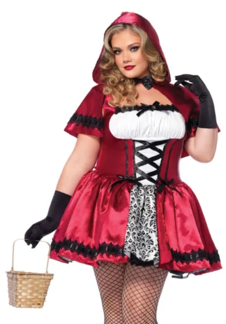 COSTUME DI CARNEVALE LEG AVENUE CAPPUCCETTO ROSSO GOTICO