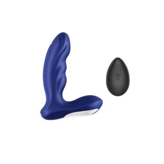 STIMOLATORE PROSTATICO CON DOPPIO MOTORE E TELECOMANDO