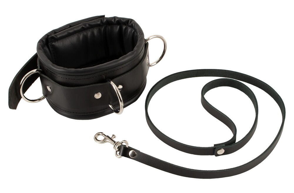 SET COMPLETO PROFESSIONALE PER BONDAGE IN PELLE ZADO - immagine 10