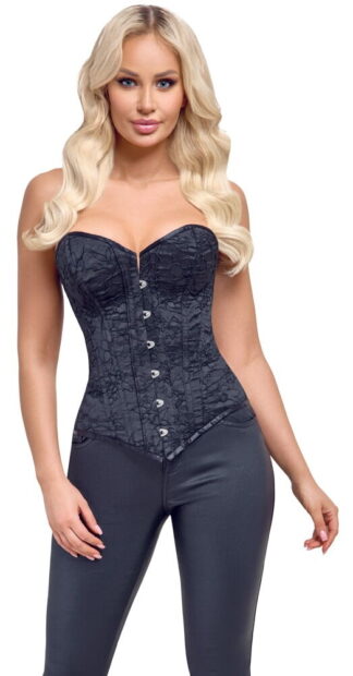 CORSETTO SENZA SPALLINE NERO OPACO COTTELLI PARTY