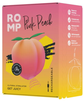 Pink Peach ROMP Pleasure Air Stimulator