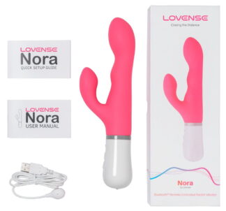 LOVENSE NORA VIBRATORE CONIGLIO BLUETOOTH APP