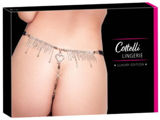 PERIZOMA COTTELLI LINGERIE CON PIZZO E STRASS